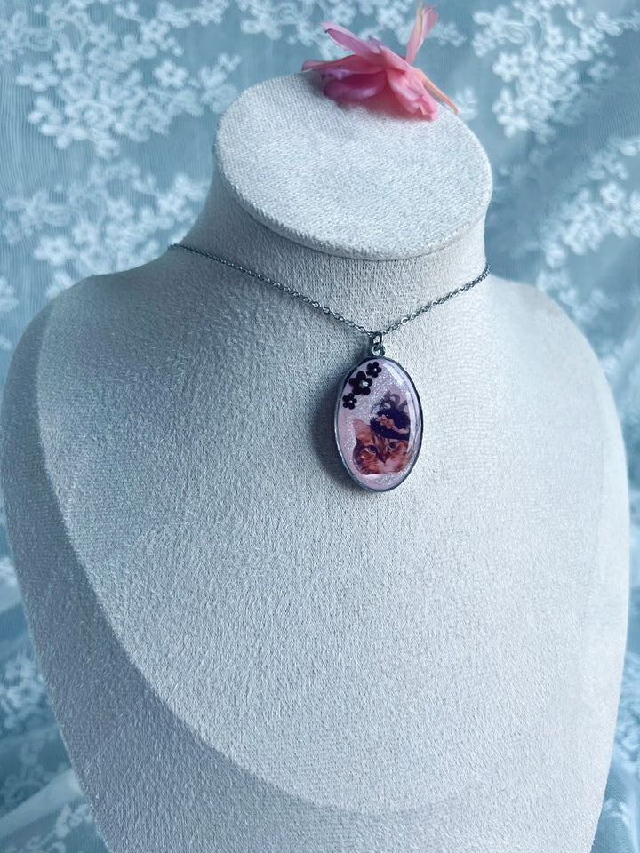 Silver Pet Custom Pendant and Chain