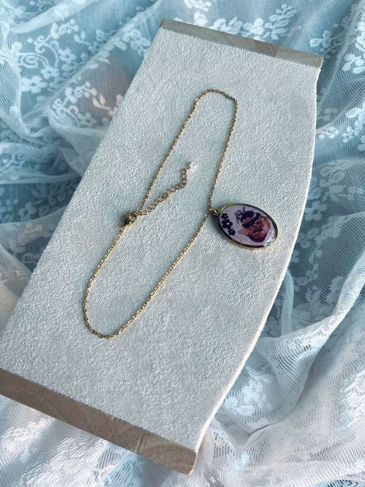 Gold Pet Custom Pendant and Chain
