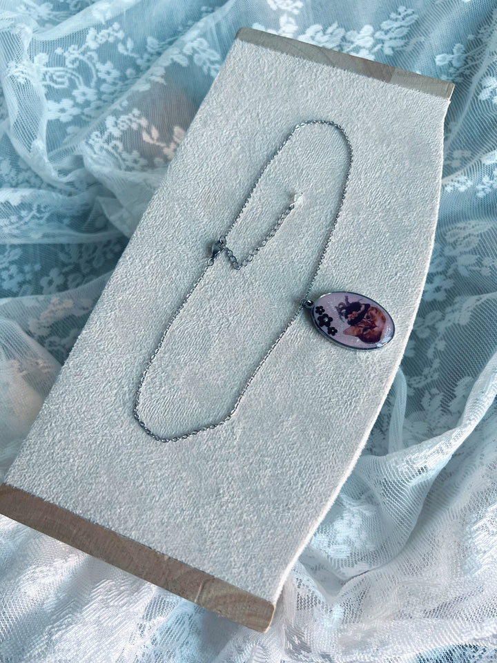 Silver Pet Custom Pendant and Chain
