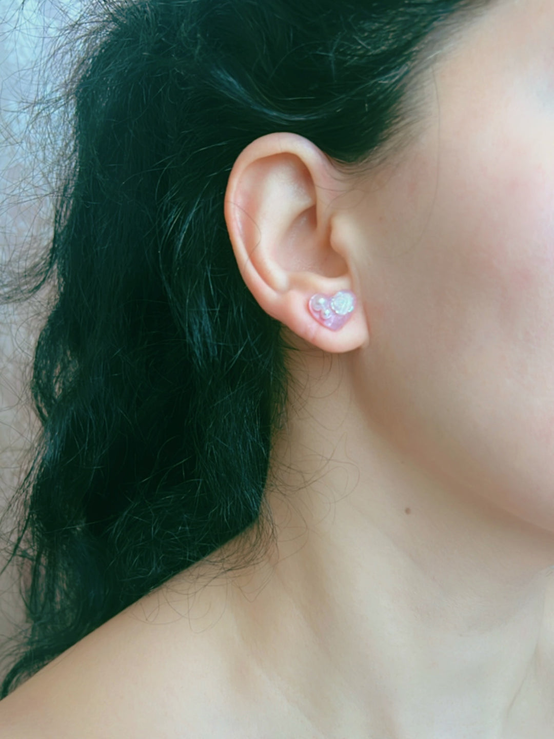 Heart Studs