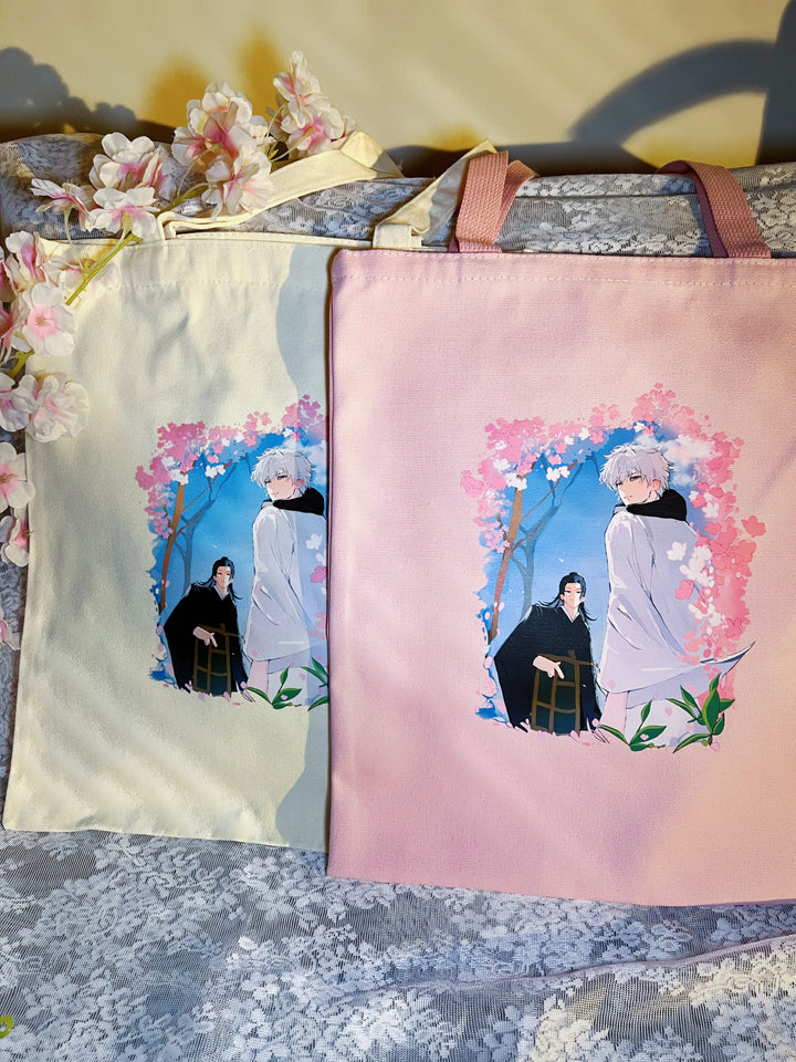 Gojo and Geto Tote Bag