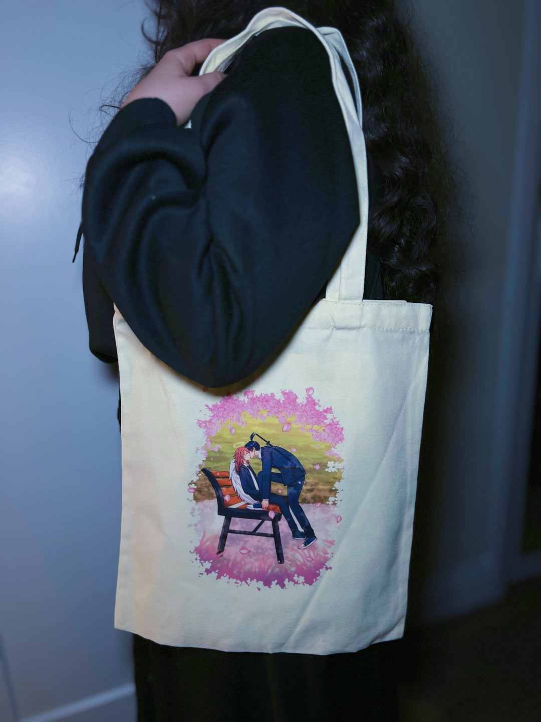 Aki and Angel Tote Bag