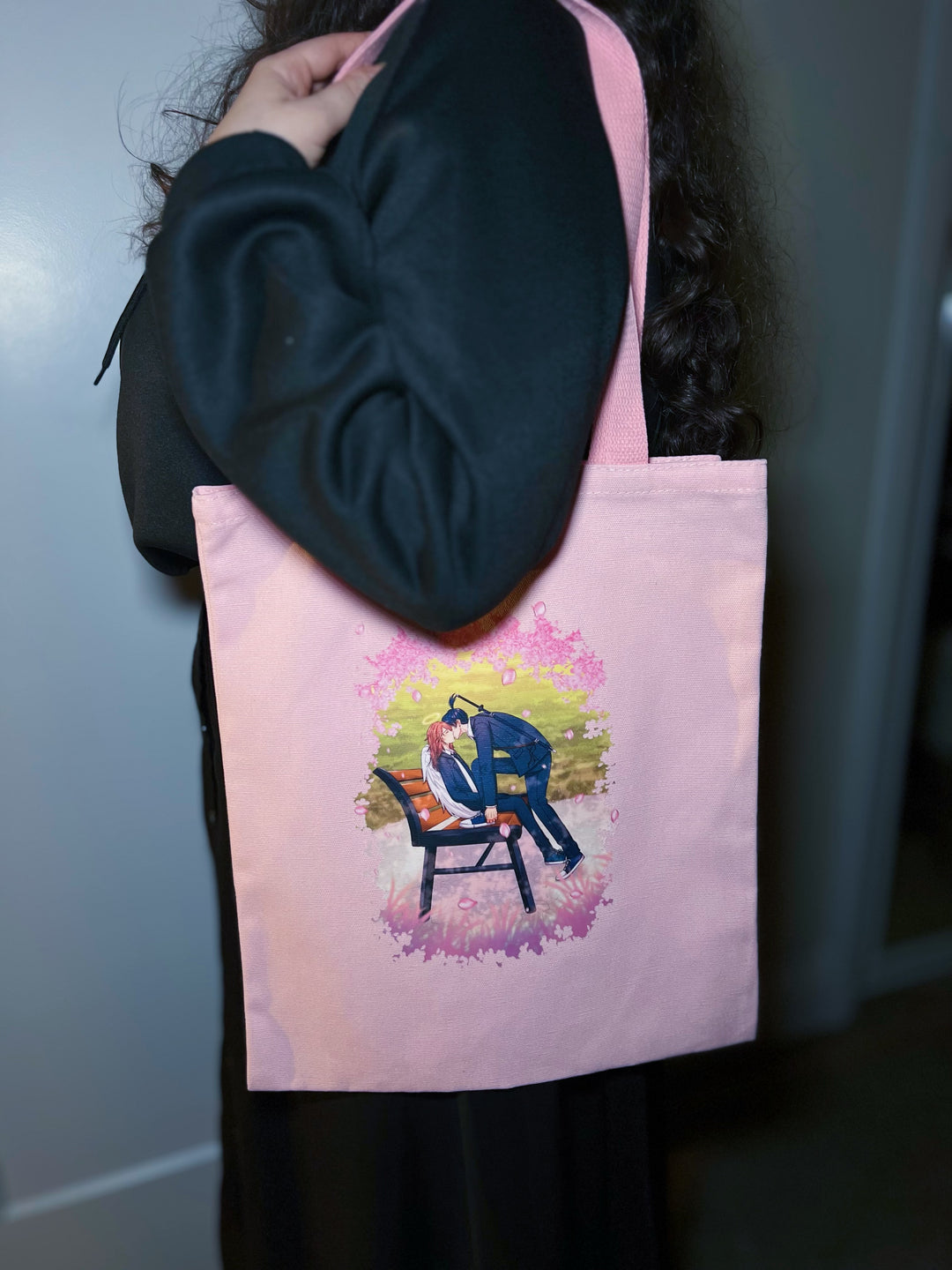 Aki and Angel Tote Bag