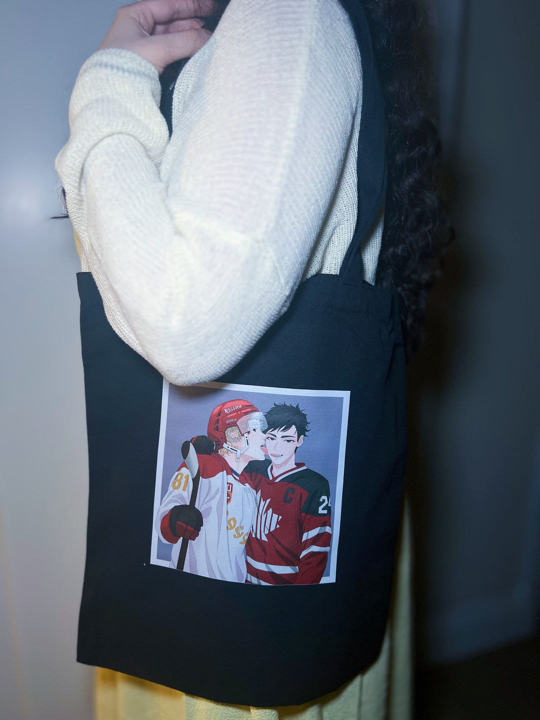 Heated Rivalry Tote Bag