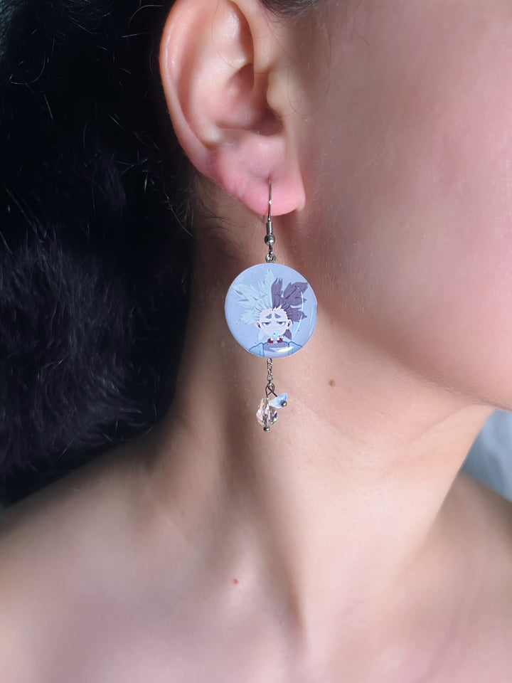 Baby Santa Earrings