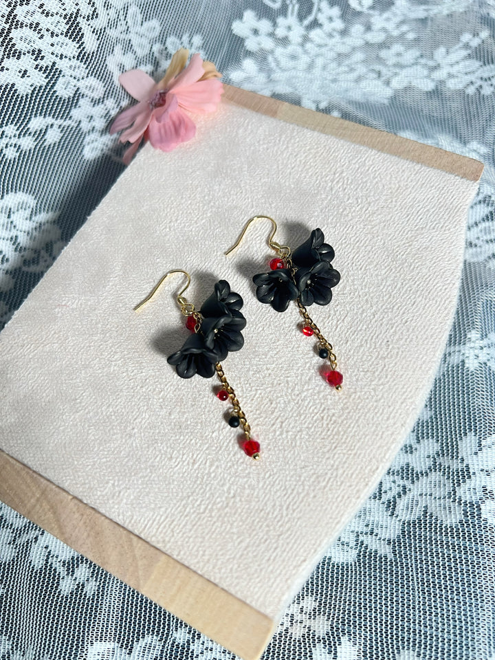 Black flowers
