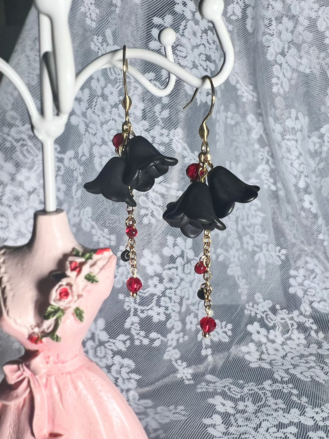 Black flowers