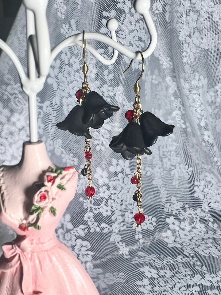 Black flowers