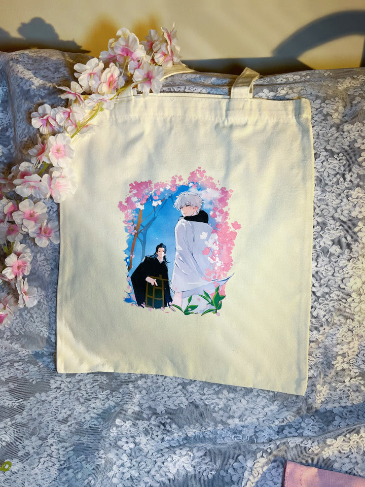 Gojo and Geto Tote Bag