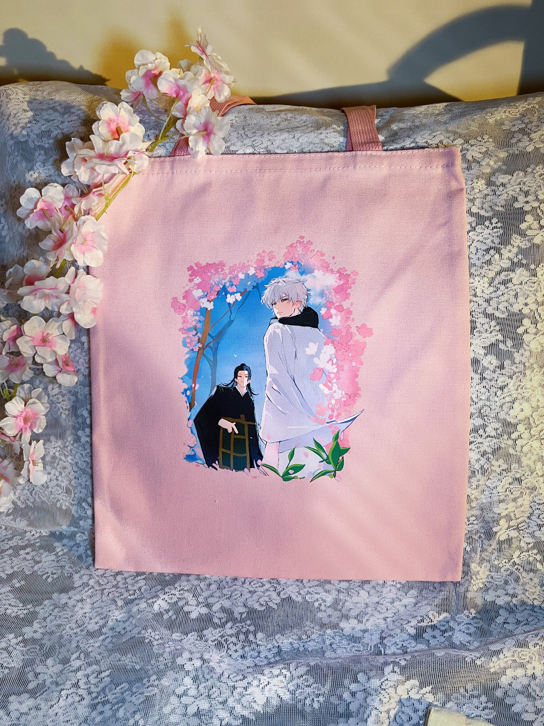 Gojo and Geto Tote Bag