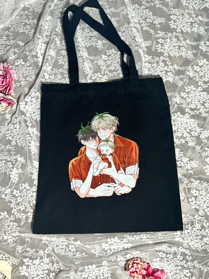 Tomato Family Tote Bag