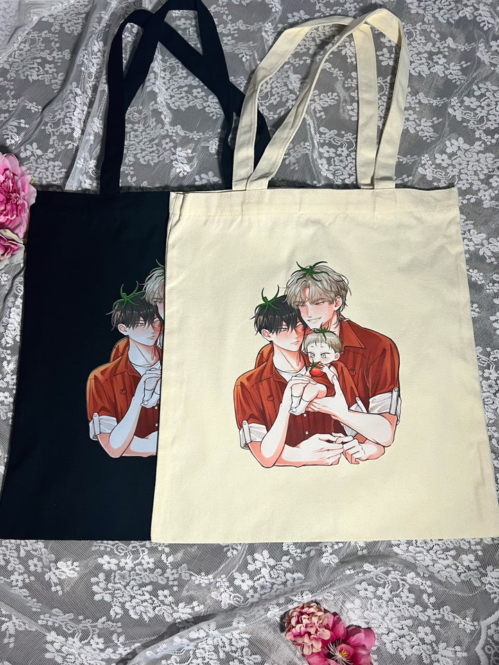 Tomato Family Tote Bag