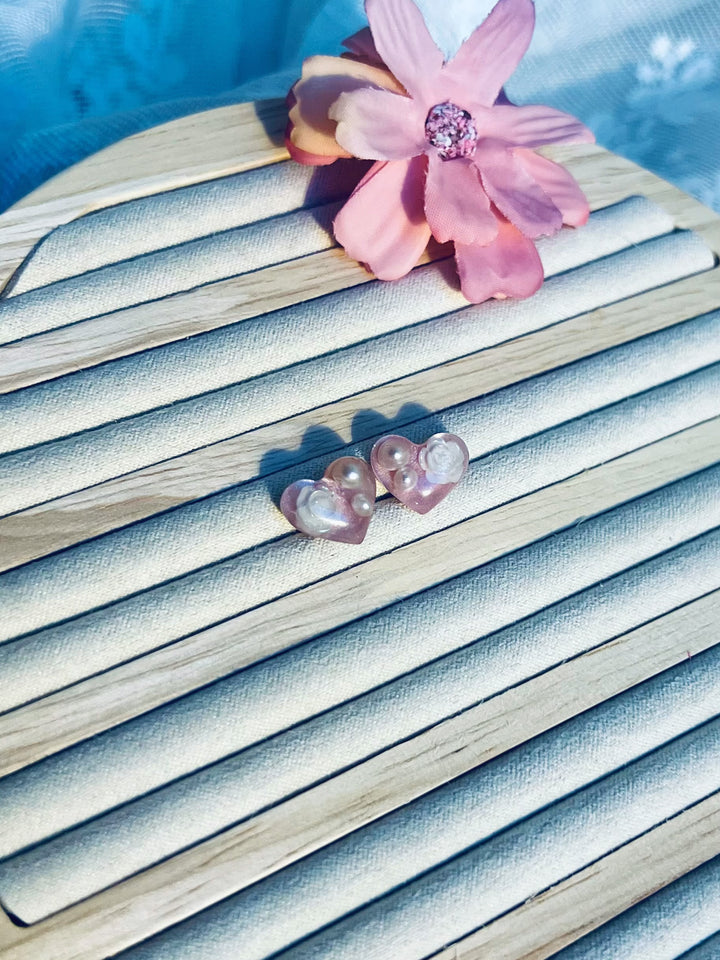 Heart Studs