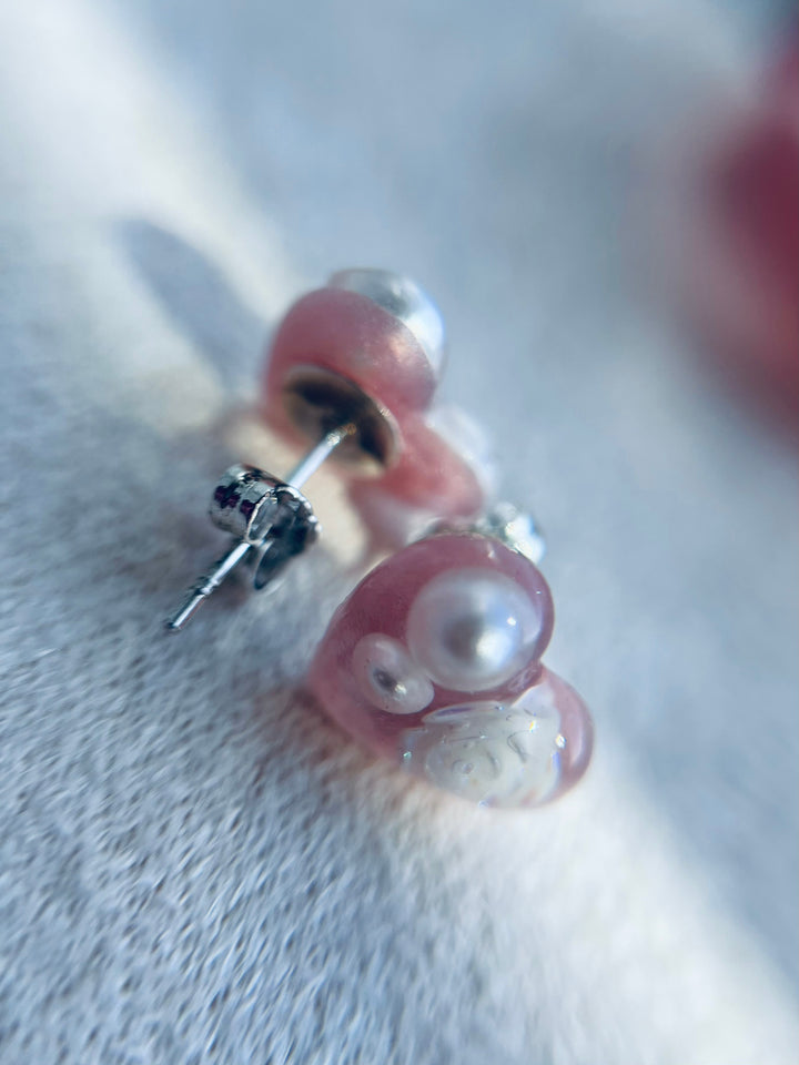 Heart Studs