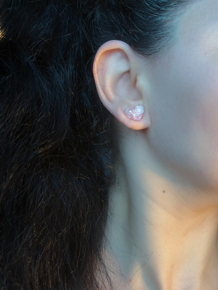 Heart Studs